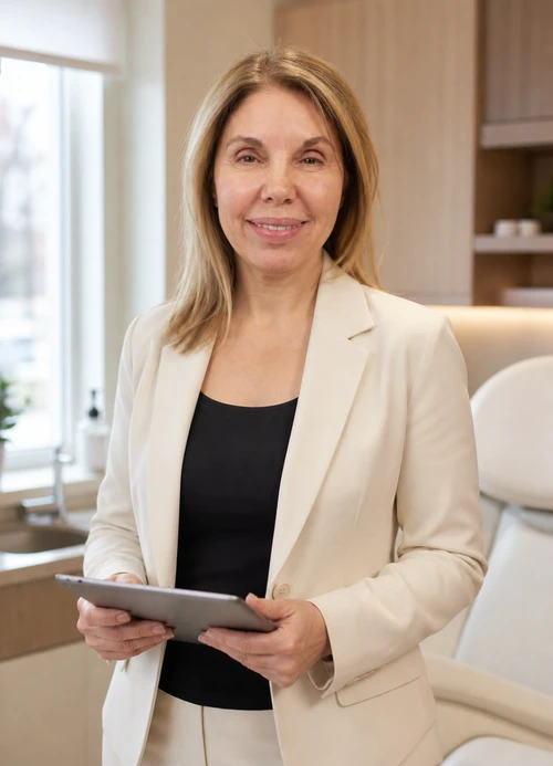 Angelina Guzzo in the Why Clinique AG section