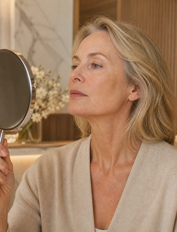 préoccupations de fermeté et de volume du visage