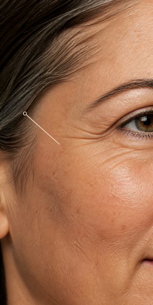 ridules du contour des yeux