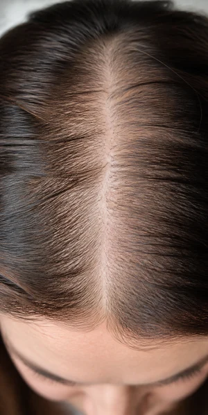 widening part hair concern